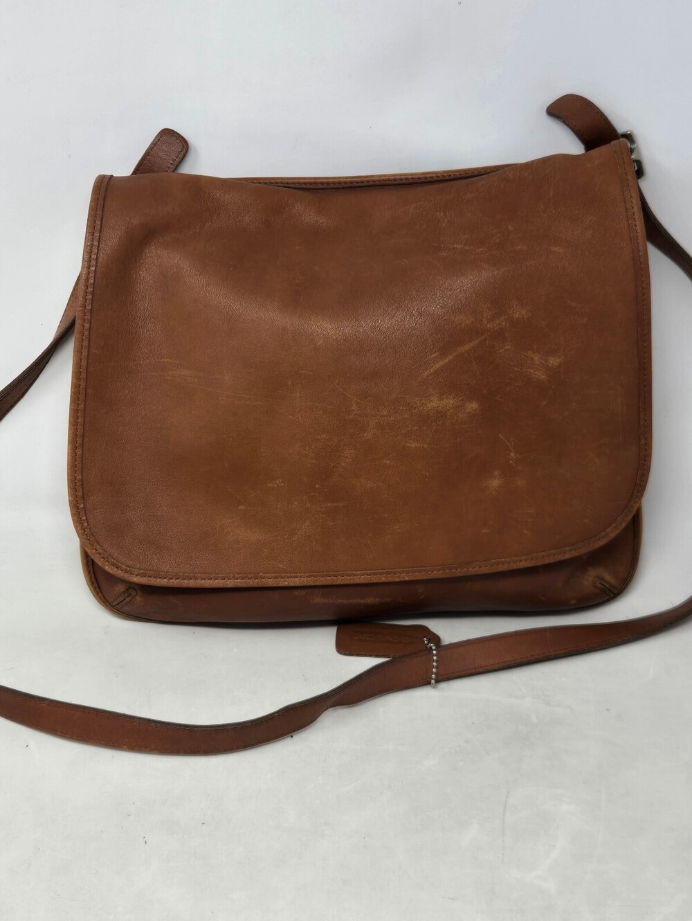vintage Coach Hippie Flap Crossbody Bag Leather style #9082
